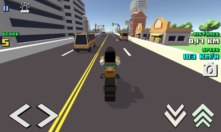 Blocky Rider screenshot