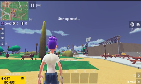 Fortnite Zero Build mode combat scene