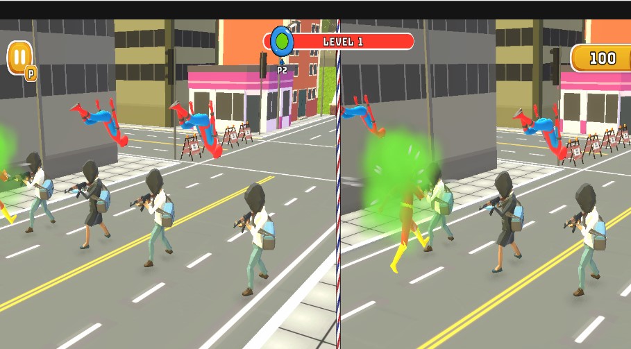 Hero Transform Race screenshot