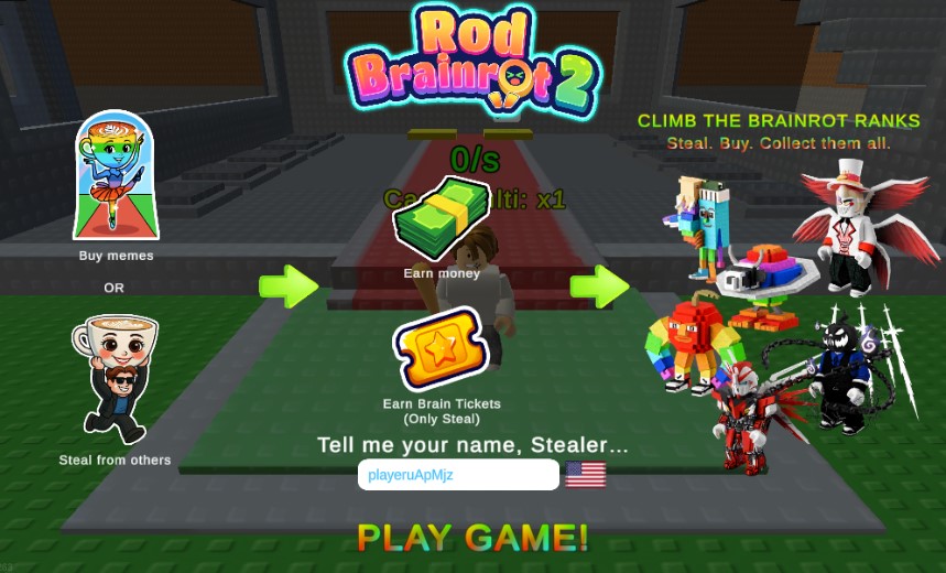 Rob Brainrot 2 game