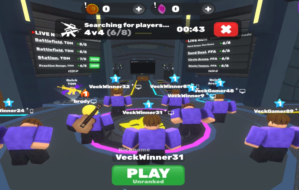 Veck IO screenshot